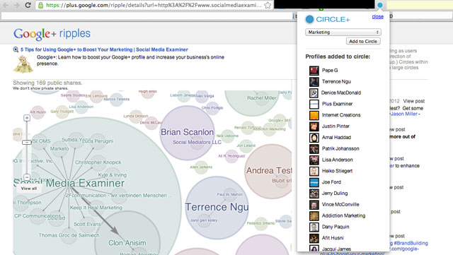 Google_Plus_Circle_Plus Circle+ For Google+ to add users to circle in bulk