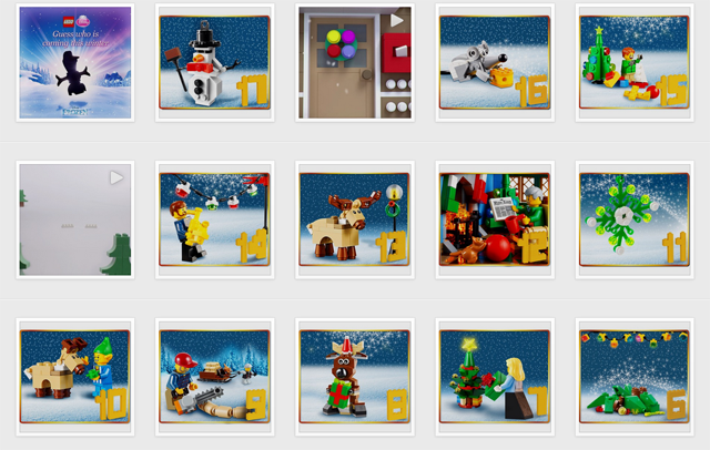 Lego Instagram Christmas Series Lego Instagram Christmas Series